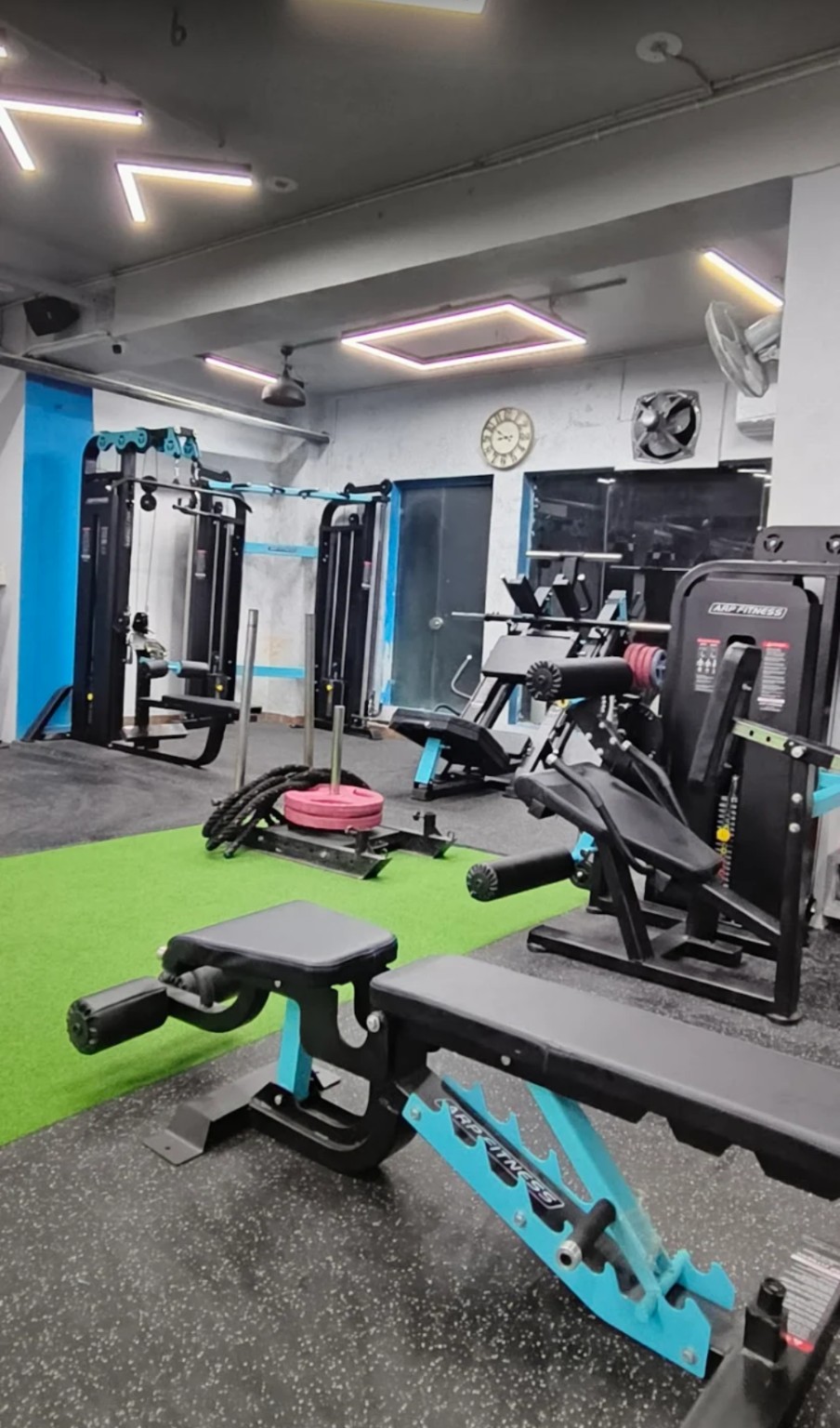 Training equipment at OMNI FIT